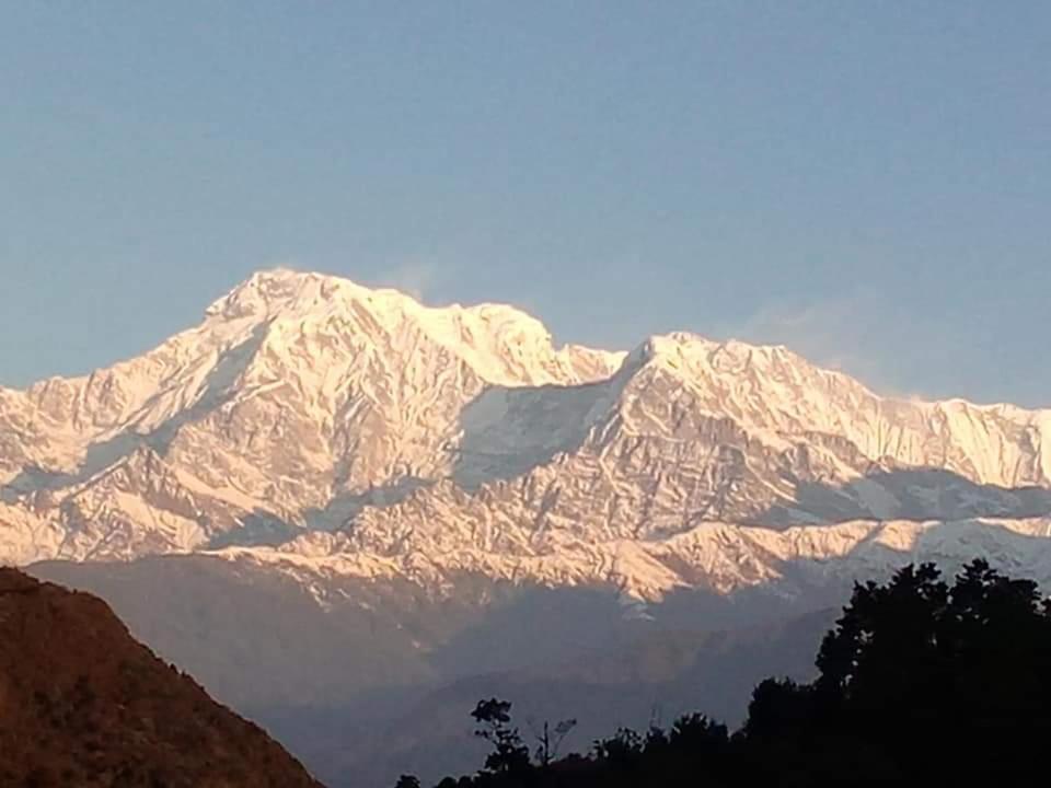 Hotel High Ground Inn Sarangkot Pokhara Exteriör bild
