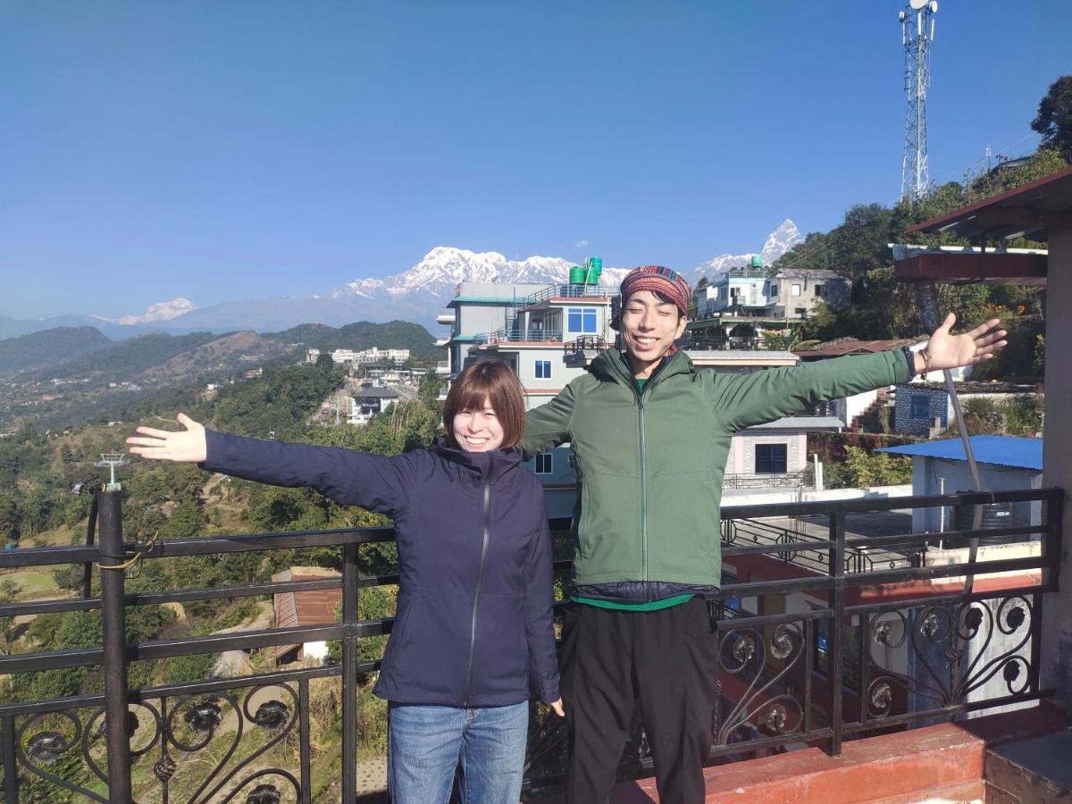 Hotel High Ground Inn Sarangkot Pokhara Exteriör bild