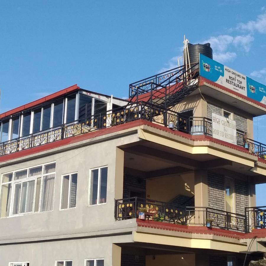 Hotel High Ground Inn Sarangkot Pokhara Exteriör bild